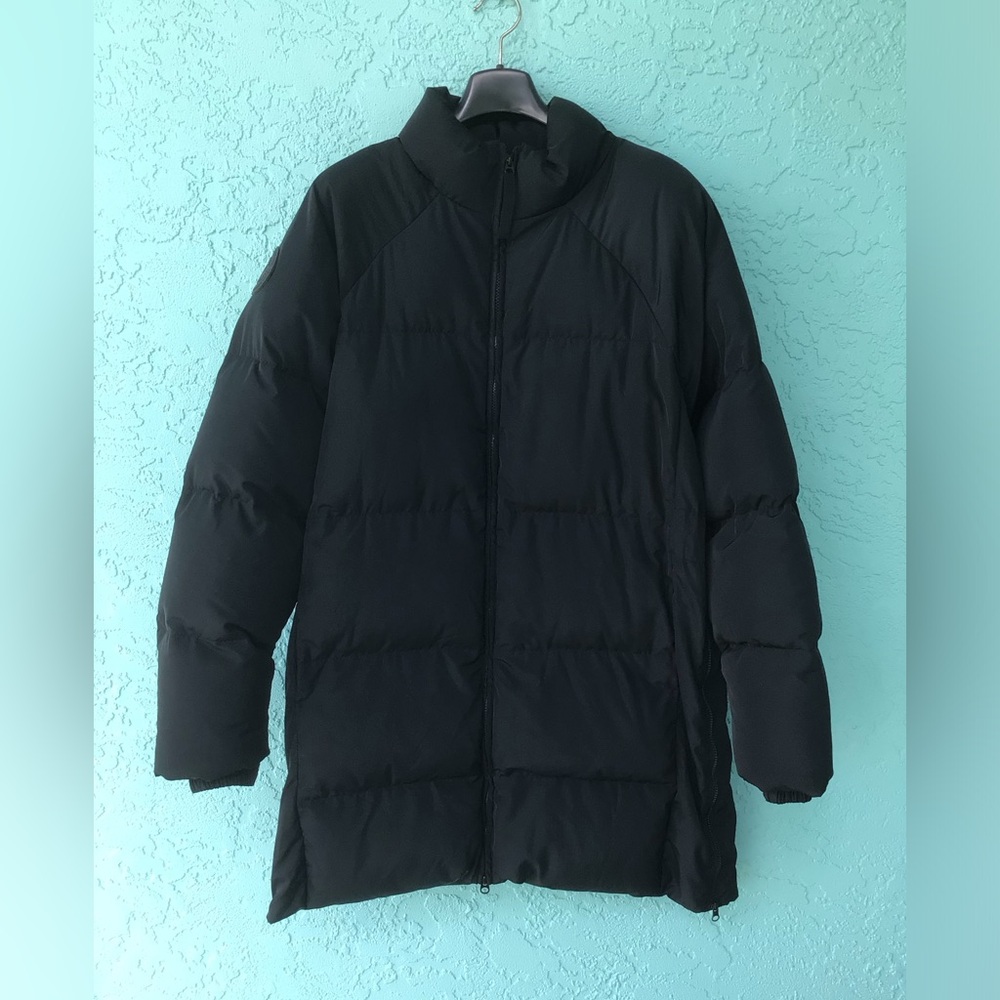 Fabletics Black Storm Puffer Jacket Size XXL